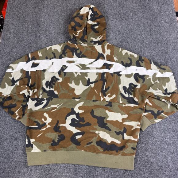 Nike Air Jordan MVP Camo Pullover Hoodie Men’s Size XXL Fleece FV7434-380 NWT - Picture 8 of 9